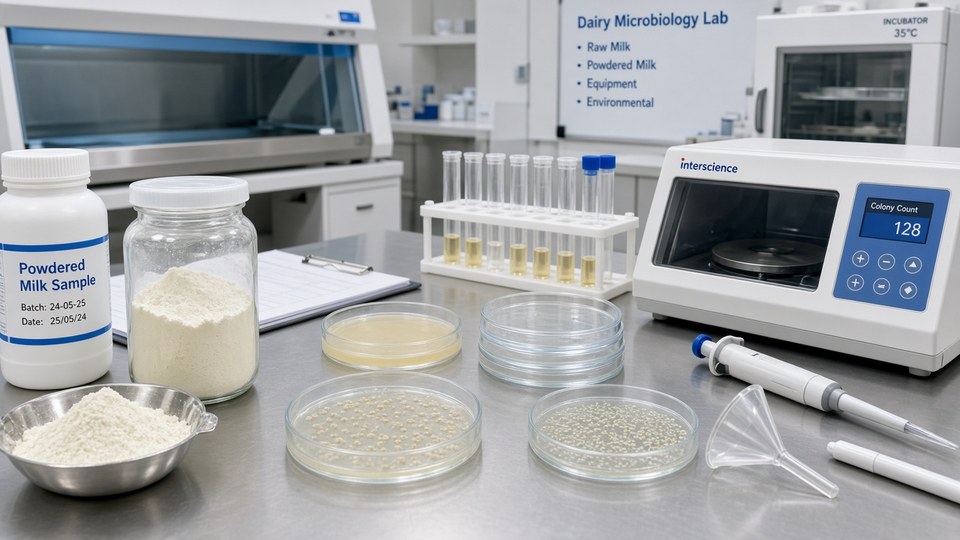 Cronobacter sakazakii và rủi ro với sữa bột / sản phẩm dinh dưỡng — minh họa
