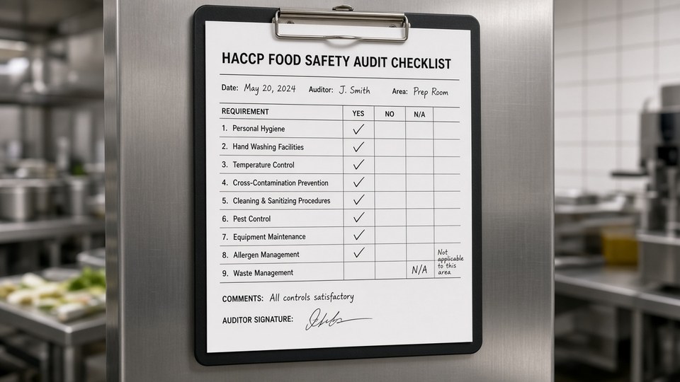 HACCP và ISO 22000 khác nhau thế nào? Doanh nghiệp thực phẩm chọn gì? — minh họa